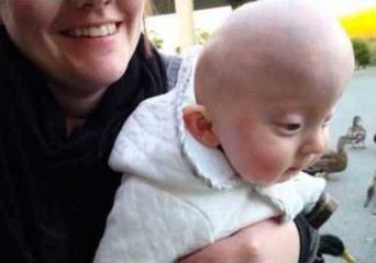 Sick Baby Ezra Delights in Seeing Ducks