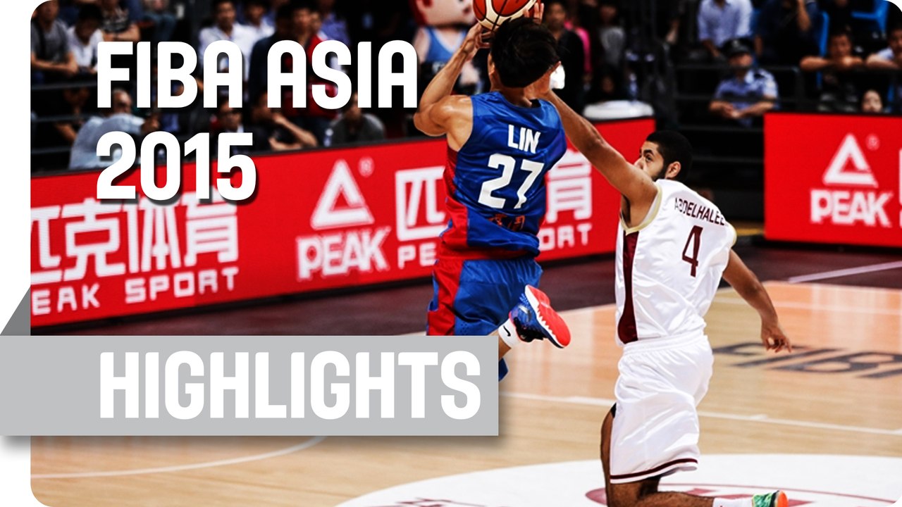 Qatar v Chinese Taipei - Group D - Game Highlights - 2015 FIBA Asia Championship