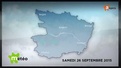 METEO SEPTEMBRE 2015 [S.9] [E.26] - Météo locale - Prévisions du samedi 26 septembre 2015