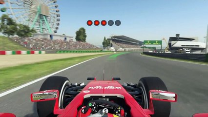 F1 2015 PS4 1080p HD Clasificación a una vuelta GP de Japón