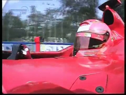 F1 Monza 05 FP1 - Schumi Onboard Action!