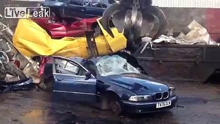 BMW getting destroyed!