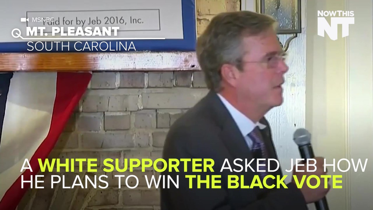 Jeb Bush Thinks Black Americans Just Want 'Free Stuff'