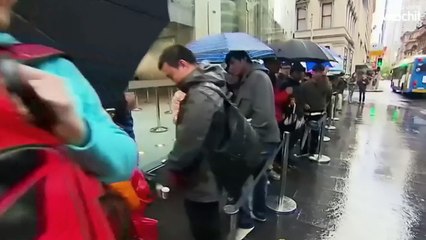 Lancement de l'iPhone 6s : les fans au rendez-vous