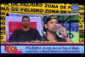 Al rojo vivo en Soy el Mejor, Juancho y Benit Blanco enfrentados