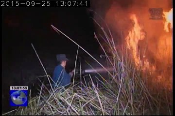 Nuevo incendio forestal en el cantón Colta