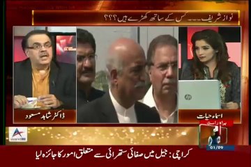 Khurshid Shah Ki Dhamkion Par Shahid Masood Ne Indain Movie Ka Sence Chala Dia