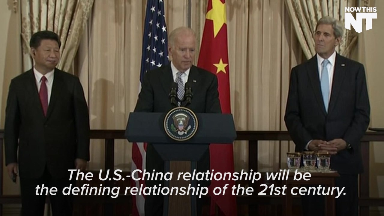 Biden Toasts President Xi Of China: "Let's Write History Together"
