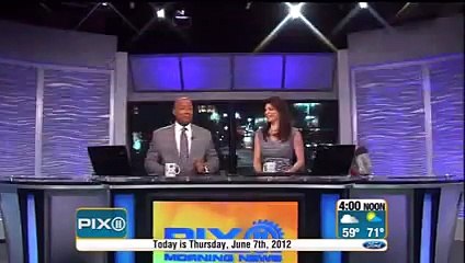 Funny PIX11 Morning News Blooper by Female Anchor Name Confusion