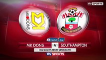 MK Dons Vs Southampton 0-6 - All Goals & Match Highlights - September 23 2015 - [HD]