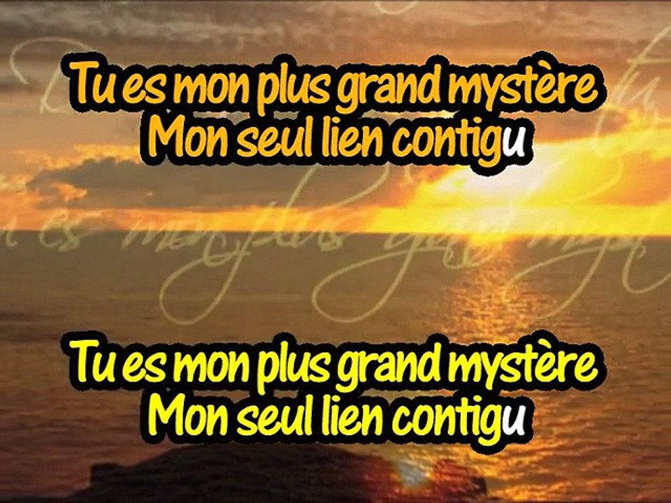KARAOKE DUO LARA FABIAN & MAURANE - Tu es mon autre