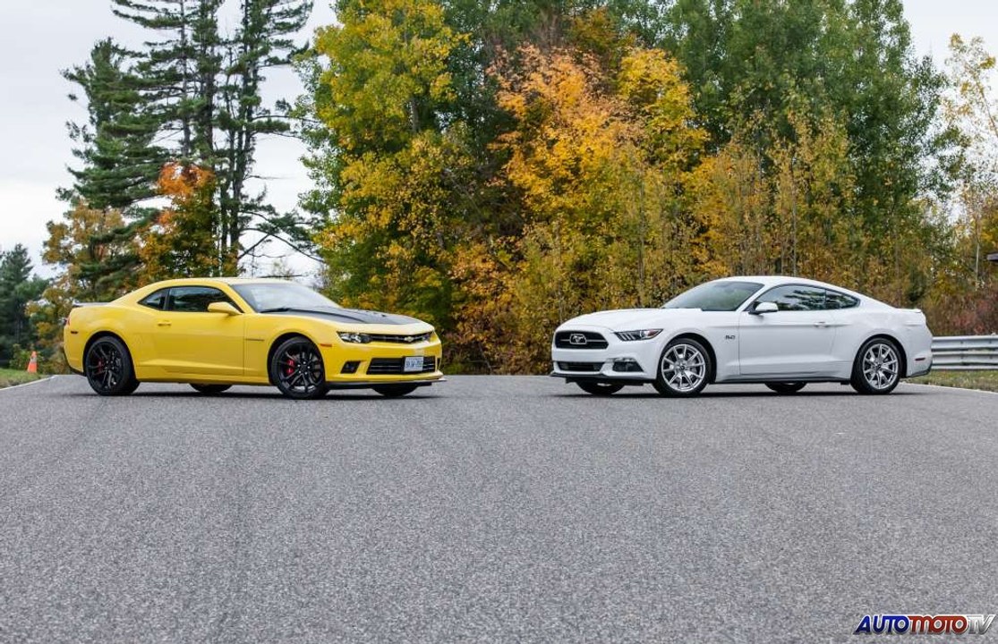 2015 Chevrolet Camaro SS vs  2015 Ford Mustang GT: Car Comparison