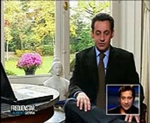 Laurent Gerra face à Nicolas Sarkozy