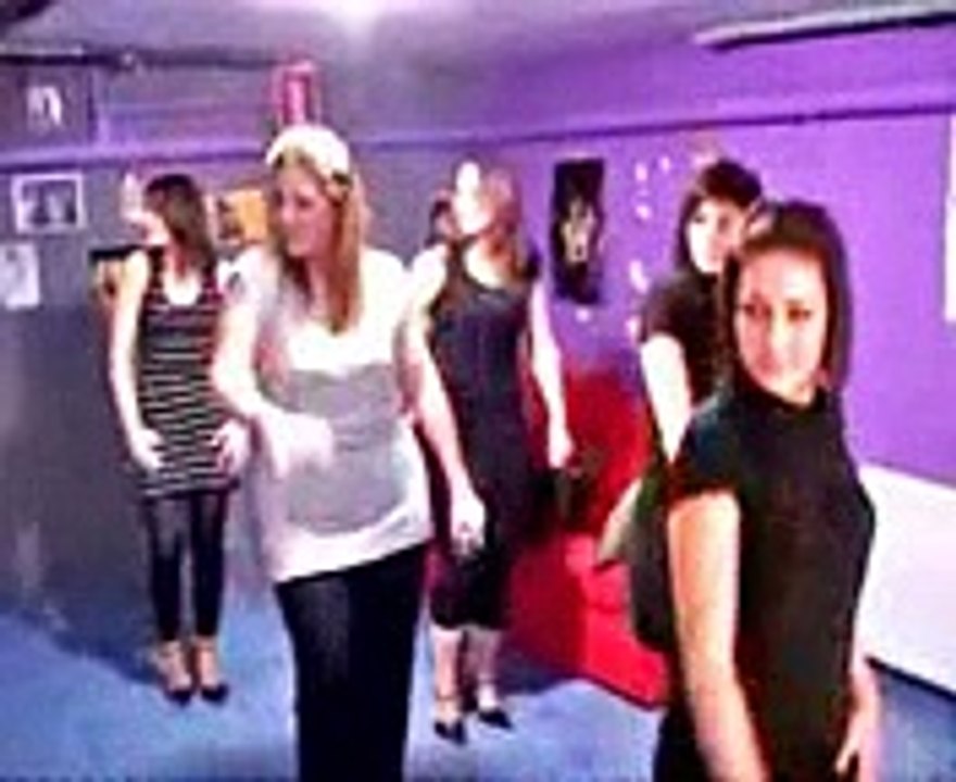 Cindy Sander - La chorégraphie de "Papillon de lumière"