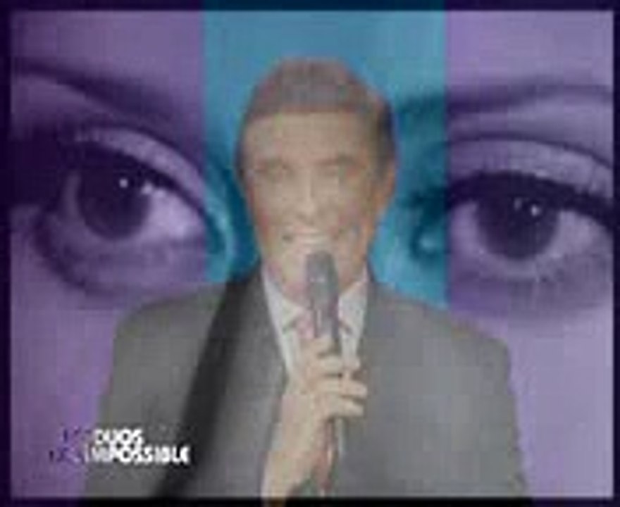 Duo inédit : Lara Fabian et Sacha Distel