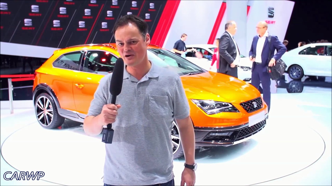 IAA 2015 Seat Leon Cross Sport Concept 300 cv & Ibiza Cupra 2016 192 cv @ 60 FPS