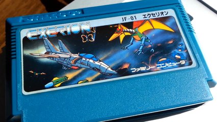 Classic Game Room - EXERION review for Nintendo Famicom