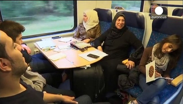 Германия принимает сирийских беженцев: история семьи из Дамаска