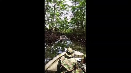 Incautan "narcosubmarino" en Colombia