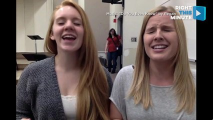 Girls Pounding Piano & Belting Out Tune Don't Notice Friend Stealing Spotlight