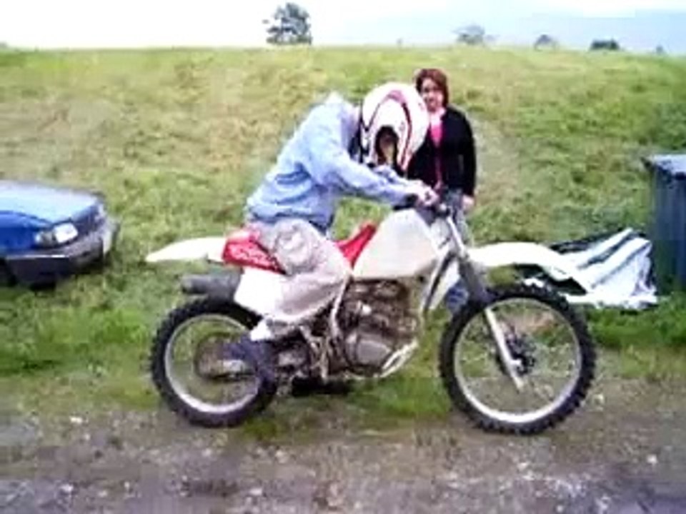 Chute de moto