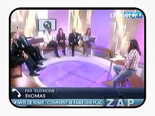 Zapping : chute imprévue !