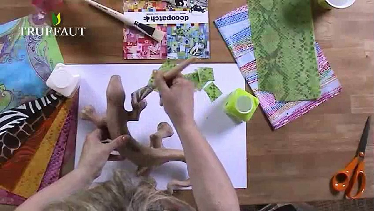 Habillez vos objets grâce à Decopatch