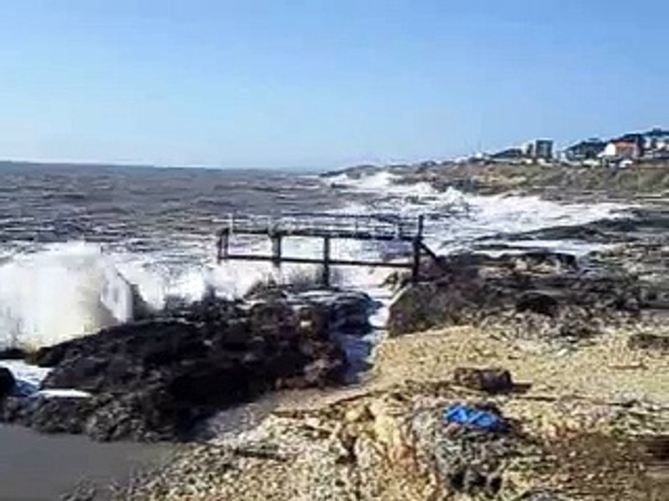 Des carrelets détruits à Saint-Palais-sur-mer à cause de la tempête Xynthia