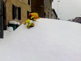 rupture de botte à neige !  heureusement il y a des idées GAG rigolo