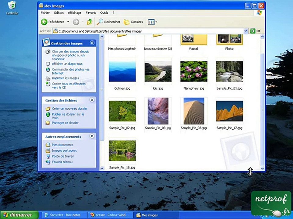 Visualiser ses photos sur ordinateur