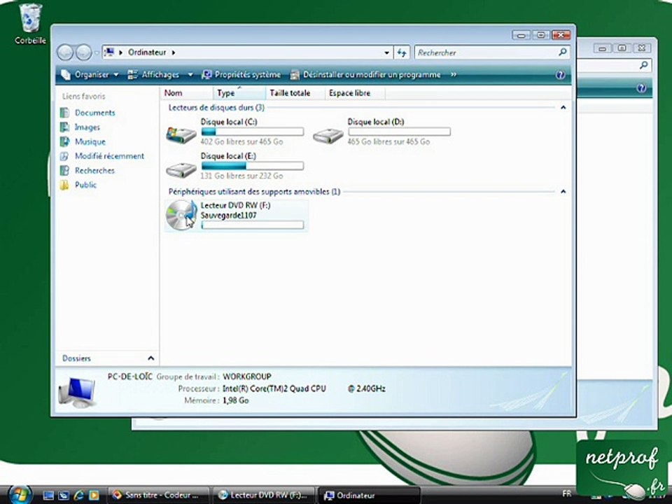 Sauvegarder ses données personnelles