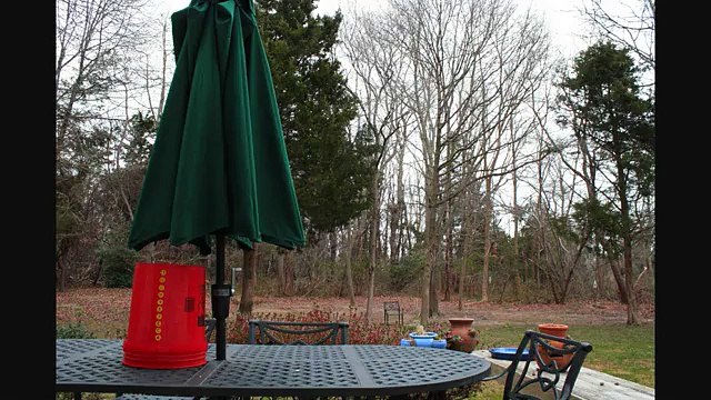 20 heures de tempête de neige en 40 secondes !