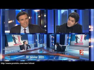 Jamel Debbouze met le souk dans le 20h de Pujadas