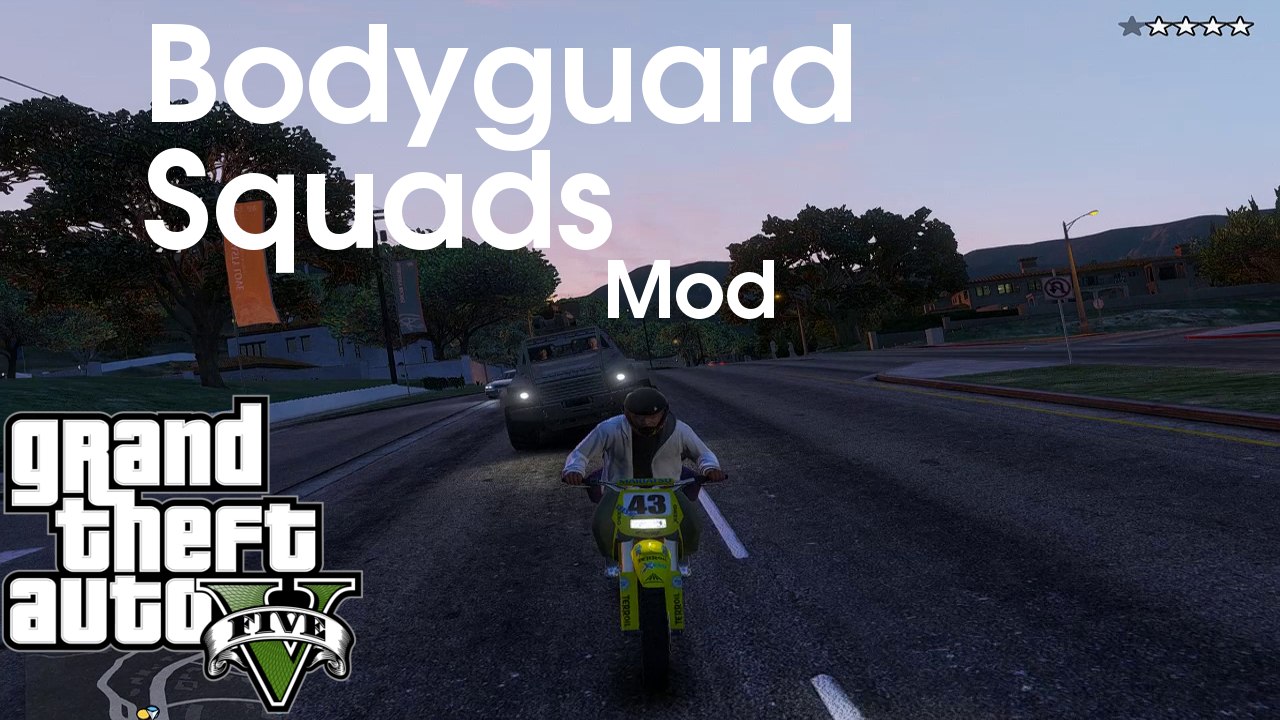 GTA V - Bodyguard Squads Mod (First Alpha version)