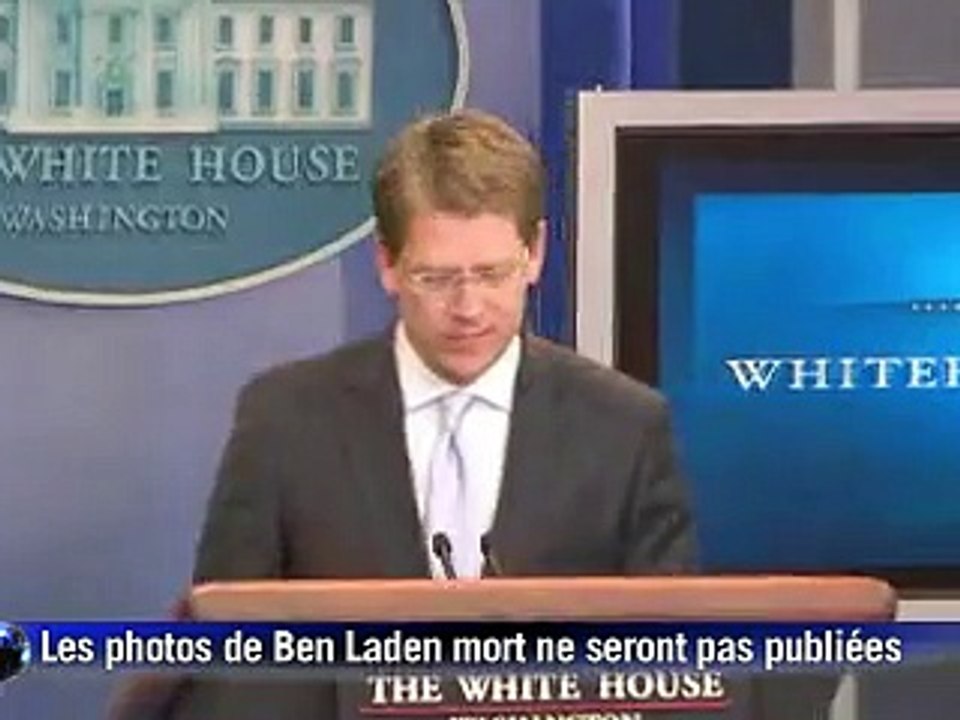 Ben Laden: les Etats-Unis ne montreront pas les photos de son cadavre