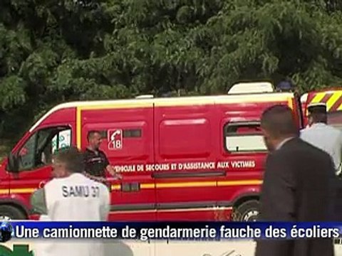 Une camionnette de gendarmerie fauche des écoliers: 1fillette tuée, 6 enfants blessés
