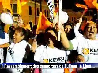 Présidentielle au Pérou: duel serré entre Humala et Fujimori