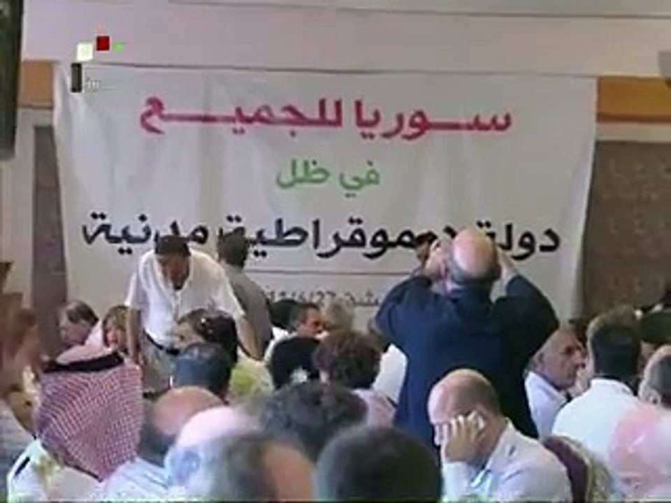 Syrie: des opposants défient le régime lors d'une réunion inédite à Damas