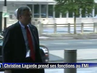 Christine Lagarde prend la tête du FMI avec la Grèce pour priorité