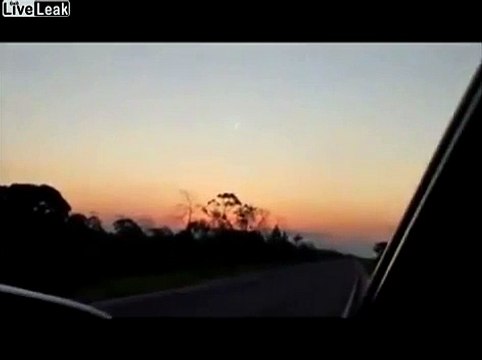 Un objet volant non identifié au-dessus du Mexique