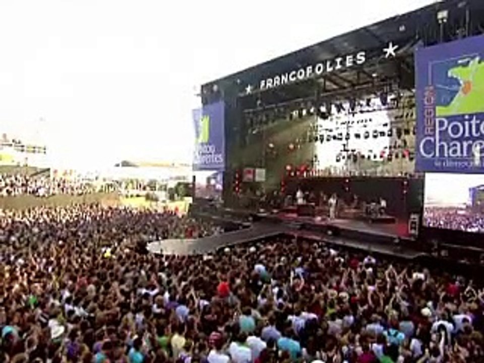 David Guetta en clôture des Francofolies, qui b...