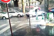 Paris innondée par la pluie du vendredi 5 août 2011
