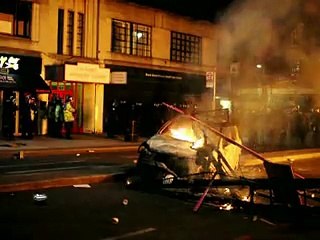 Emeutes dans un quartier multiethnique de Londres, les pires depuis des années