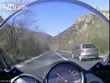 LiveLeak.com - A driver tries to kill two bikers