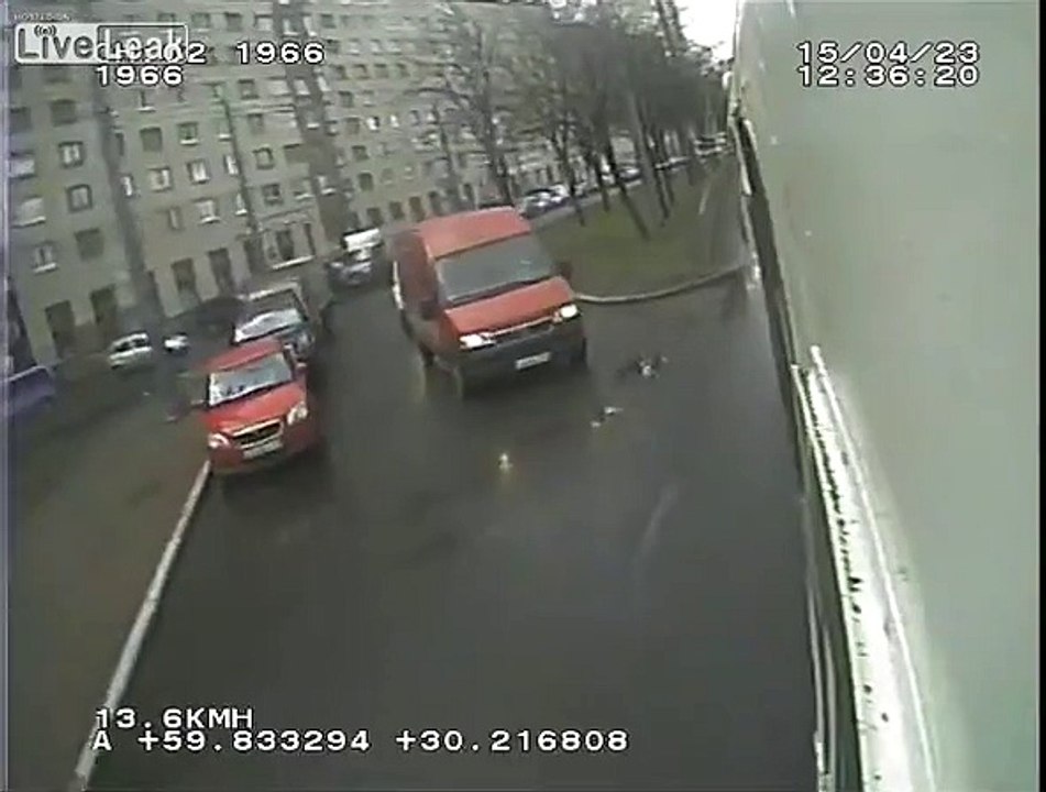 Two pedestrians killed by runaway van