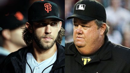 Madison Bumgarner Has Impressive 17 Second Staredown With Umpire