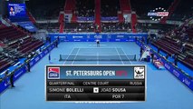 Bolelli S. (Ita) vs Sousa J. (Por) Highlights 25.09.2015 ATP - SINGLES: St. Petersburg (Russia)
