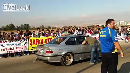 LiveLeak.com - MSUPRA AND FIAT 131