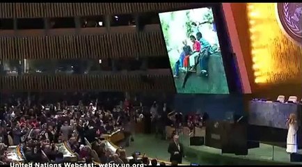Shakira - Imagine (Asamblea General de las Naciones Unidas)