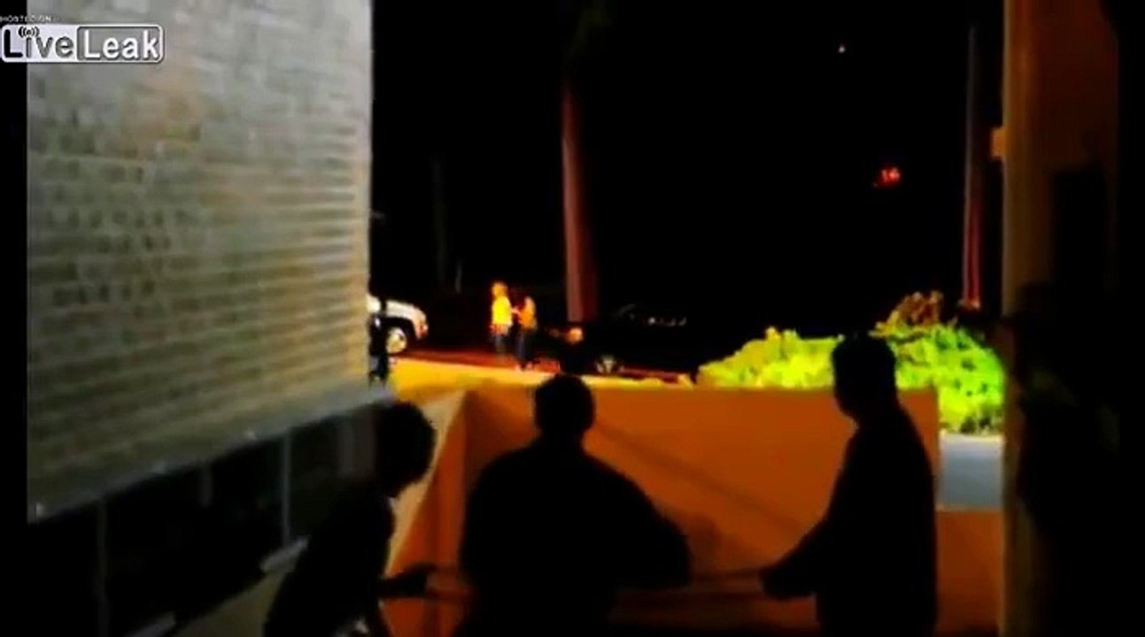 Water bottle slingshot dead on target